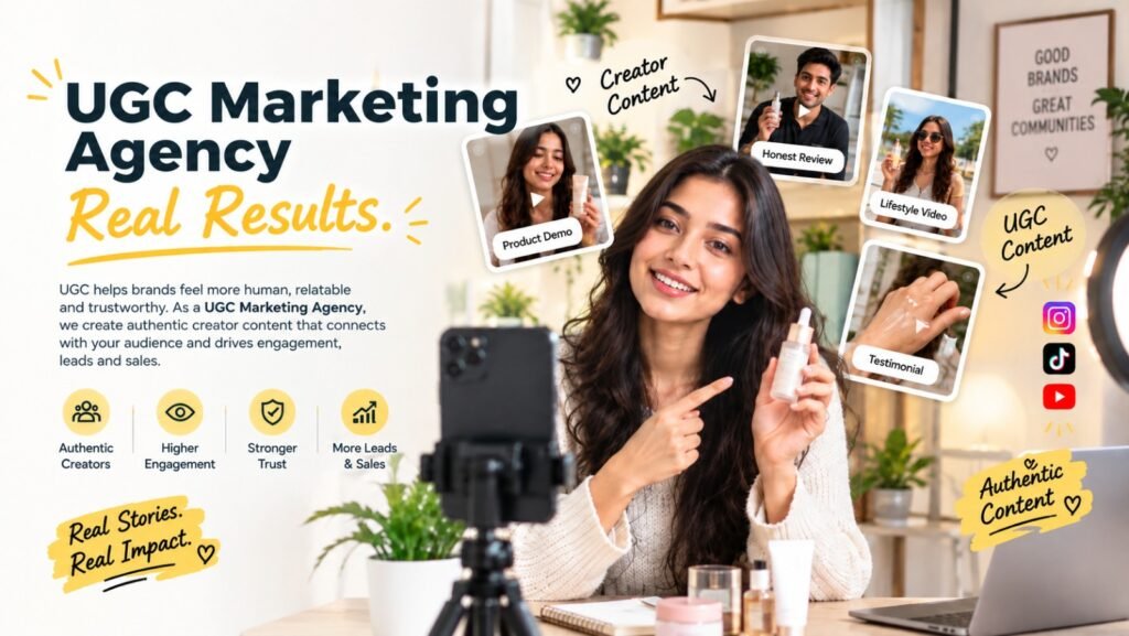 UGC Content creator Agency in Lucknow